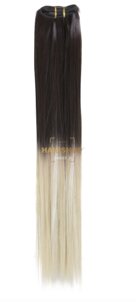 Волосы-клипсы искусственные №6/613 ОМБРЭ 60см Hairshop