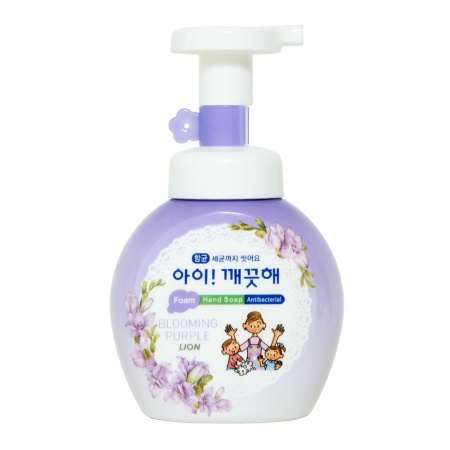 Lion Мыло жидкое пенное для рук с фиалкой Ai kekute Foam handsoap blooming purple 250мл