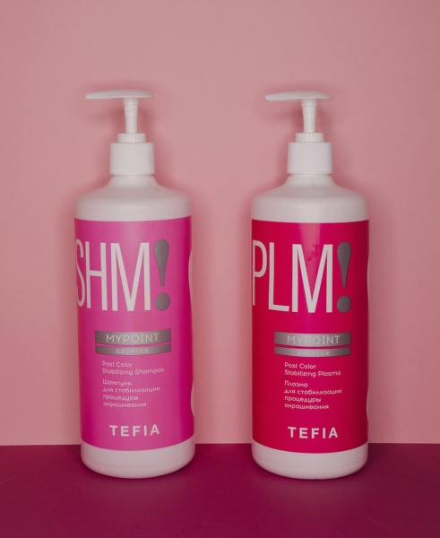Tefia MYPOINT Service Шампунь для стабилизации процедуры окрашивания Post Color Stabilizing Shampoo 1000мл