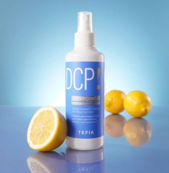 Tefia Mypoint Bleach Спрей декапирующий для обесцвеченных волос с витамином С Decap Vitamin C Spray for Bleached Hair 250мл
