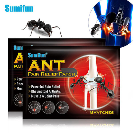 Sumifun пластырь для суставов обезболивающий с муравьем Ant Pain Relief Patch 8шт