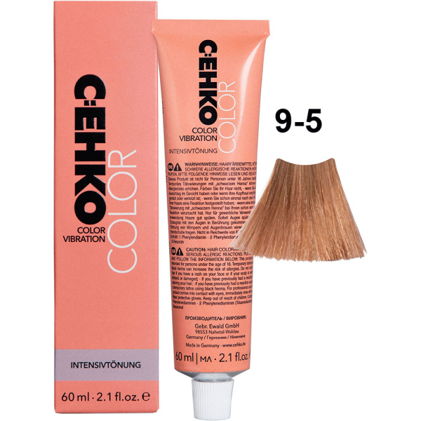 CEHKO Color Vibration крем-краска для волос 9/5 корица 60мл