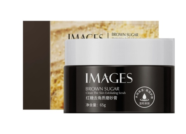 IMAGES Скраб для лица с тростниковым сахаром 65гр