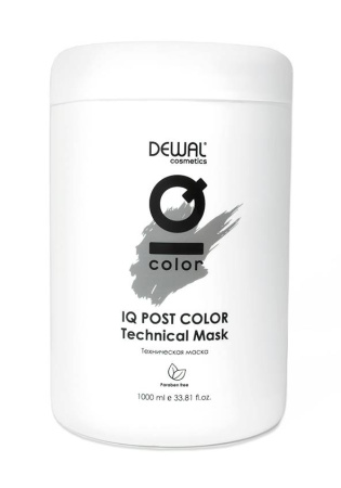 Dewal Cosmetics Маска для волос техническая IQ Post Color Тechnical 1000мл