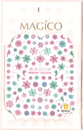 Наклейки д/дизайна ногтей Magico 001