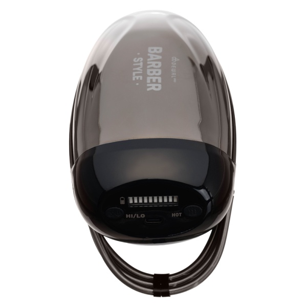 Профессиональный беспроводной массажер BARBER STYLE , металлик