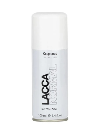 Kapous Professional Лак аэрозольный для волос нормальной фиксации Lacca Normal 100мл