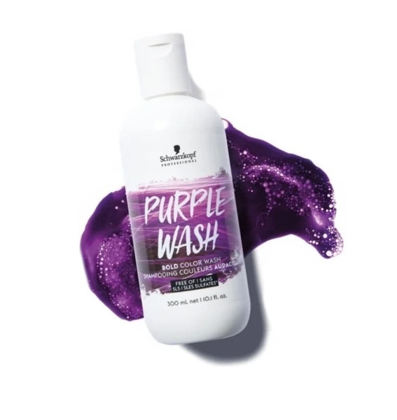 Schwarzkopf Color Wash для волос бессульфатный Purple (Фиолетовый) 300мл