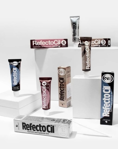 RefectoCil Крем-краска для бровей и ресниц №4 Chestnut (каштановый) 15мл