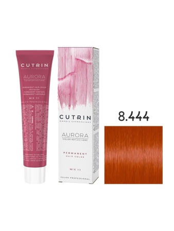 Cutrin Aurora крем-краска для волос 8/444 Рябина 60мл