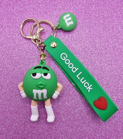 Брелок M&M's Зеленый (Good Luck)