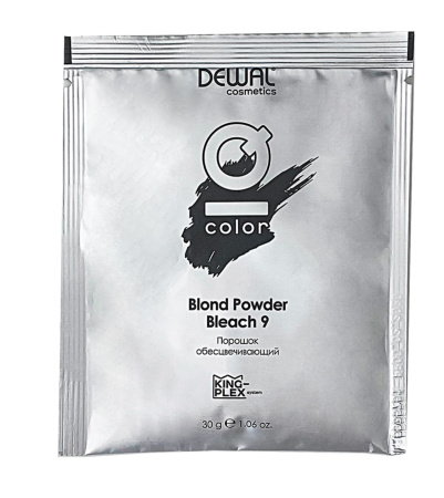 Dewal Cosmetics Порошок обесцвечивающий IQ Color Blond Powder Kingplex Bleach 9 30гр