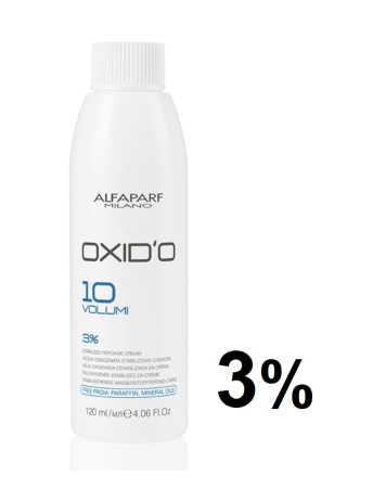 Alfaparf Milano Окислитель (эмульсия, оксигент, оксид) для красителя OXID'O 10vol (3%) 120мл