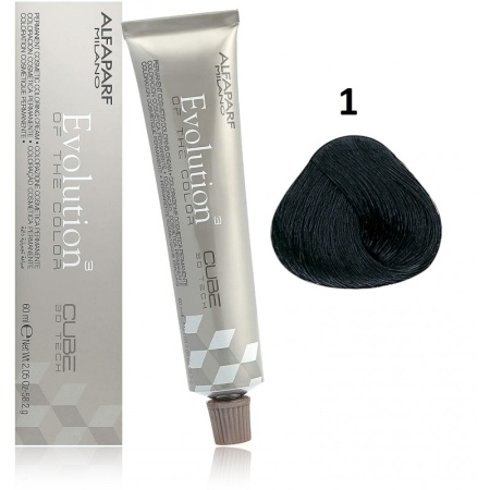 Alfaparf Milano Evolution of the Color Крем-краска для волос 1 чёрный 60мл