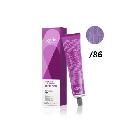 Londa Color Permanent крем-краска для волос /86 пастельный жемчужно-фиолетовый микстон 60мл