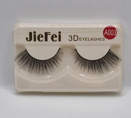 Y&M Ресницы накладные 3D Натуральный эффект JieFei №А003