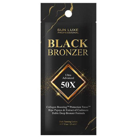 Sun luxe Крем для загара Black Bronzer (50 бронзаторов) 15 мл