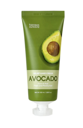 Tenzero крем для рук увлажняющий с авокадо Relief Avocado Hand Cream 100мл