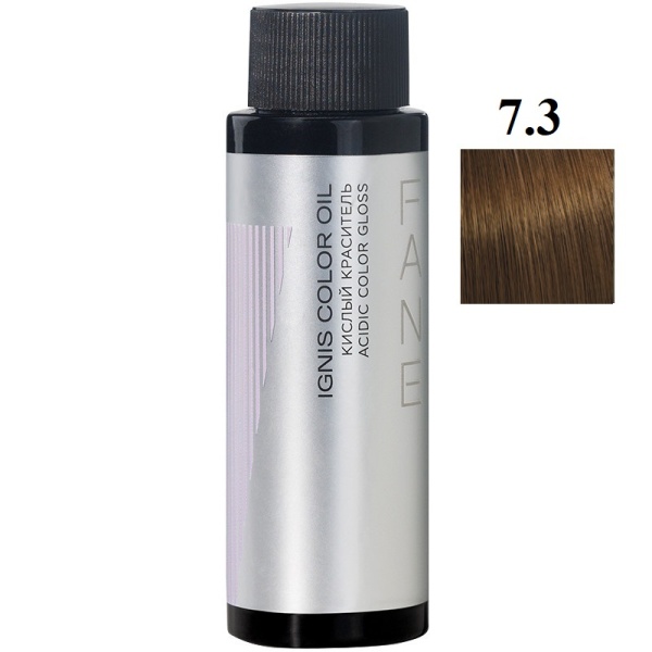 IGNIS COLOR OIL 7/3 краситель с кислым pH 60 мл блонд золотистый