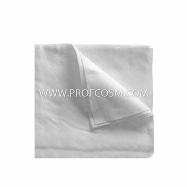 Салфетки 30х30см спанлейс 40г/м2 белый (впитывающие) 100шт сложенные