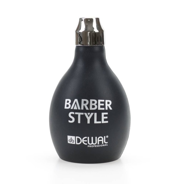 DEWAL Диспенсер для талька BARBER STYLE черный 100мл