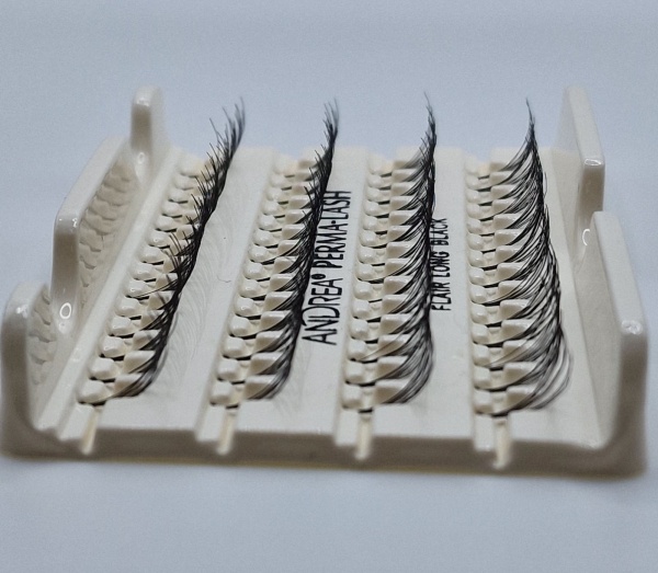 Andrea Пучки ресниц узелковые длинные (long) черные