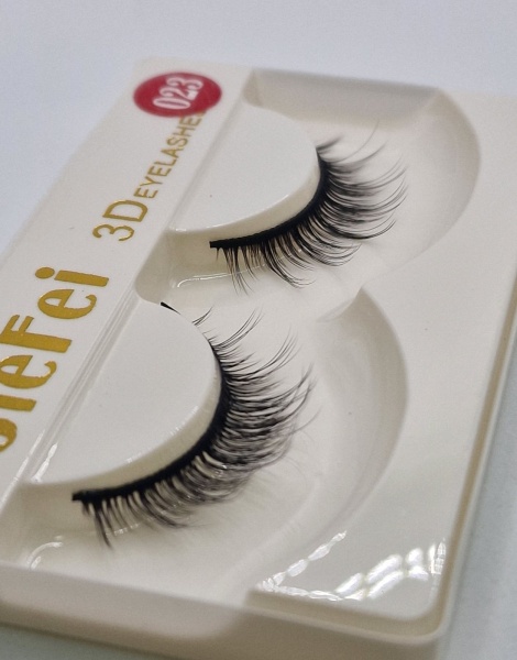 Y&M Ресницы накладные 3D Натуральный эффект JieFei №023