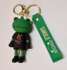 Y&M Брелок Лягушка черный (Smile Frog)