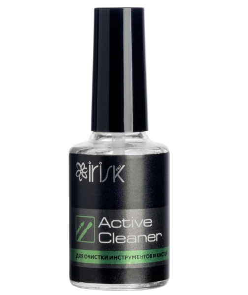 Irisk Жидкость для очистки маникюрных инструментов и кистей Active Cleaner 12мл