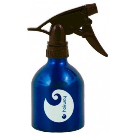 HairWay Распылитель для волос парикмахерский металлический (пульверизатор для воды) Tubus Logo синий 250 мл