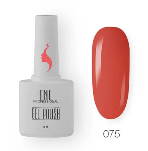 TNL Гель-лак для ногтей 8 Чувств №075 (красный мак) 10мл