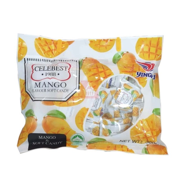 Yingpai Celebest 1988 Тайские мягкие конфеты о вкусом манго 360г
