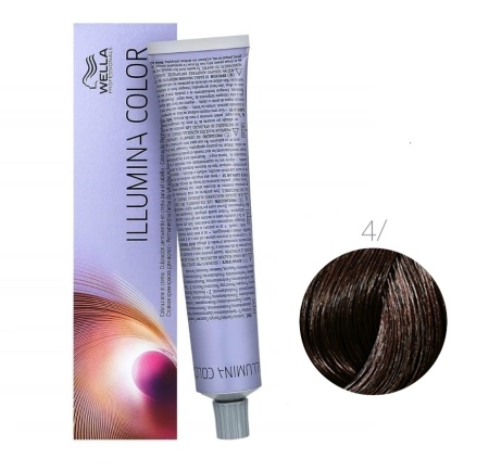 Wella Illumina Color крем-краска для волос 4/ коричневый 60мл