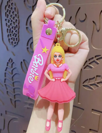 Брелок Барби в юбка розовая (Barbie)