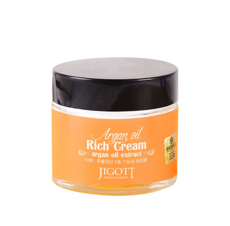 Jigott Крем для лица с аргановым маслом Argan Oil Reach Cream 70мл