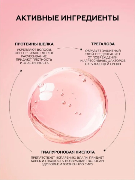Mone Professional Люминайзер-сыворотка для волос с гиалуроновой кислотой Hyaluronic Dream Luminizer 50мл