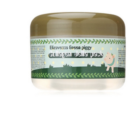 Маска для лица ЛИФТИНГ/КОЛЛАГЕН Green Piggy Collagen Jella Pack Elizavecca 100мл