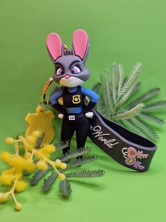 Брелок Зверополис/ Джуди Хопс синяя (CarToon World)