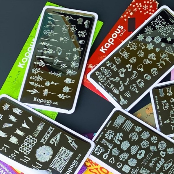 Kapous_Nail стемпинг пластины 2