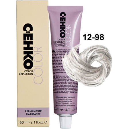CEHKO Color Explosion крем-краска для волос 12/98 платиновый блондин сандрэ-фиолетовый 60мл