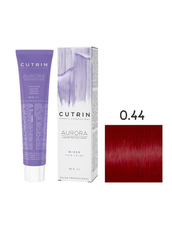 Cutrin Aurora крем-краска для волос 0/44 Красный микстон 60мл