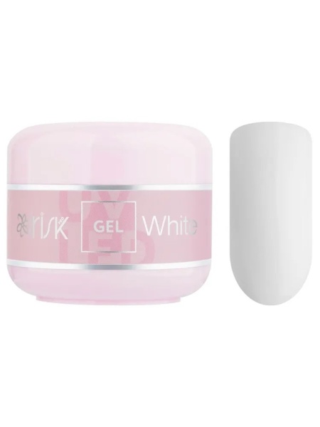IRISK Гель для наращивания ногтей однофазный камуфлирующий ABC Limited collection 00 White (белый) 15мл
