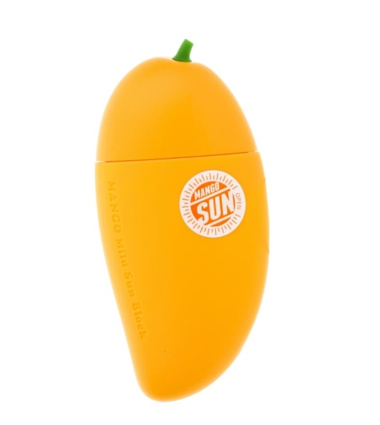 Fruit of the Wokali Крем солнцезащитный с экстрактом манго Magic Food Mango Mild Sun Block SPF35+ PA+++ 45 мл