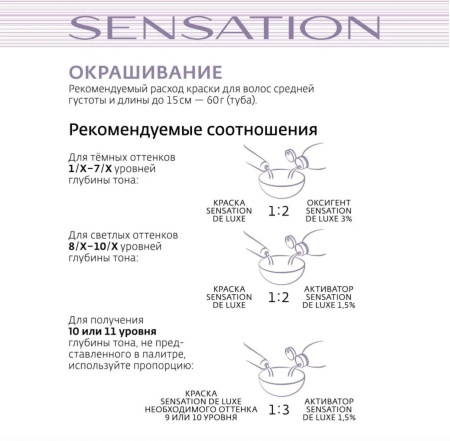 Estel Professional De luxe Sensation Крем-краска для волос безаммиачная 8/76 светло-русый коричнево-фиолетовый 60мл