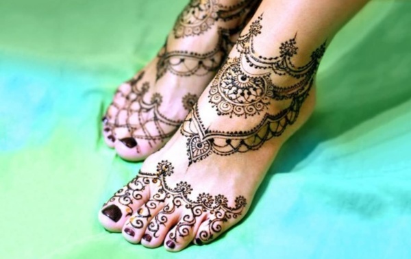 хна мехенди_ноги 2