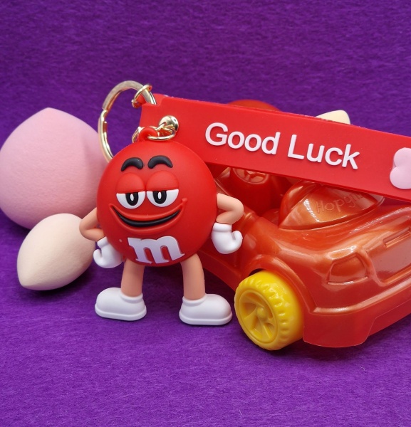 Брелок M&M's Красный (Good Luck)