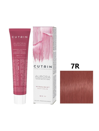 Cutrin Aurora крем-краска для волос 7R Розовый жемчуг 60мл