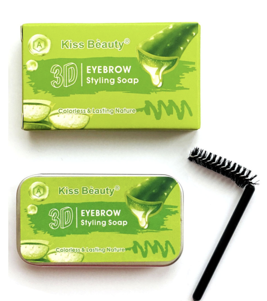 KISS Beauty Мыло-воск для стайлинга бровей 3D Everbrow, алоэ