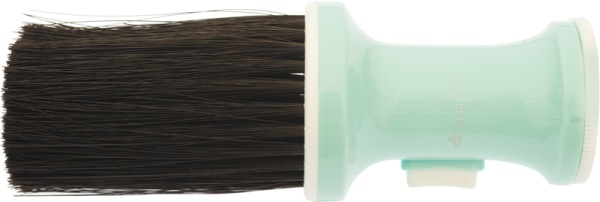 Щетка-сметка DEWAL,настольная, ручка- пластик, с ёмкостью для талька, искусственная щетина