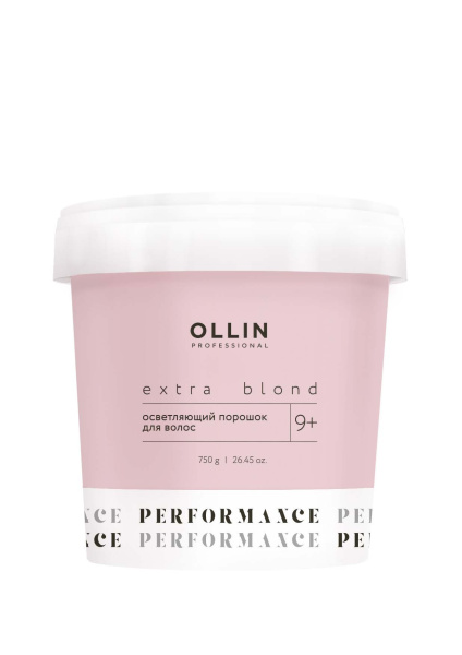 Ollin Blond Performance Extra Blond 9+ Порошок для обесцвечивания волос 750гр